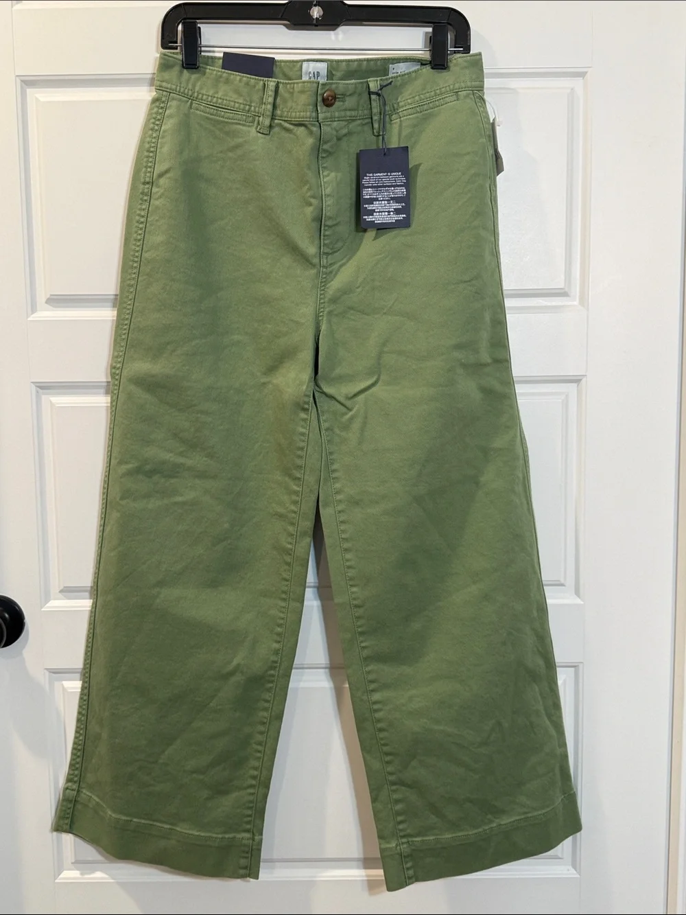 GAP high rise wide leg crop 8 NWT - Picture 2 of 8